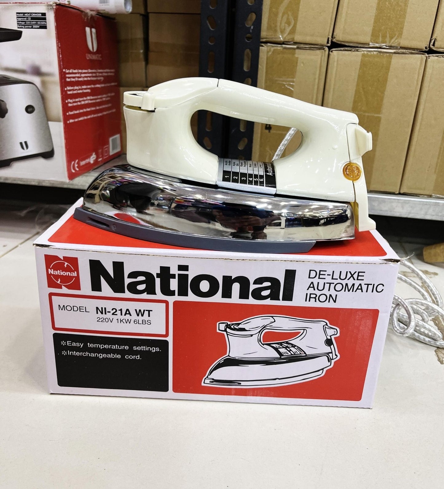 Super De-Luxe Automatic Gold-Iron – Model NI-24AWGX