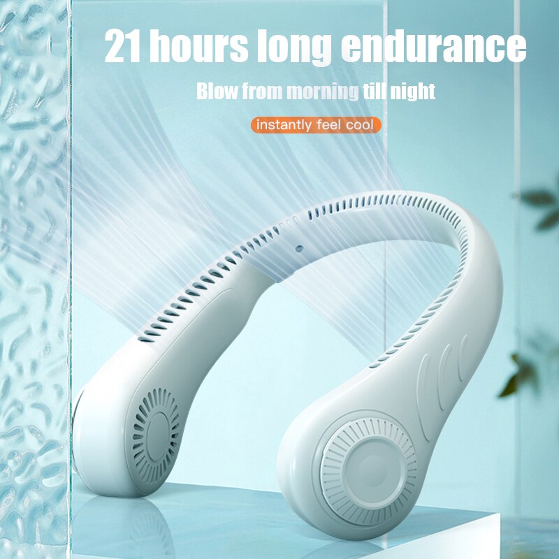 Portable Hanging Neck Fan