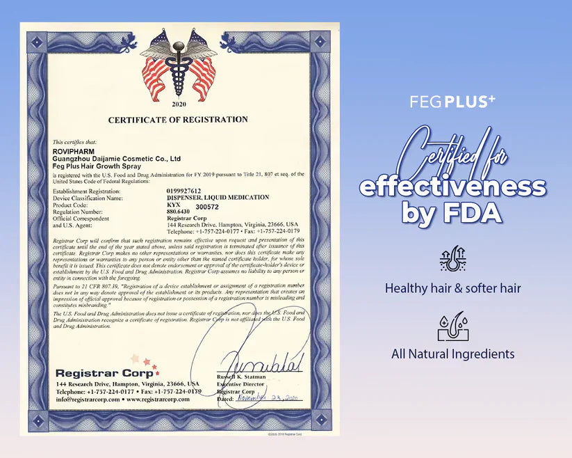 FEG PLUS Hair Growth Spray