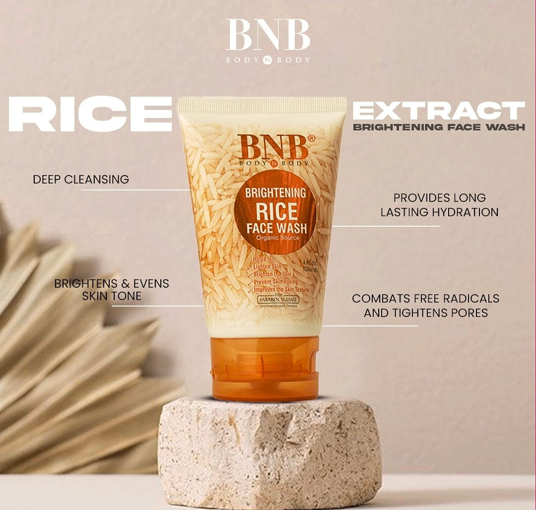 BNB Rice Brightening Glow Kit 3 in 1