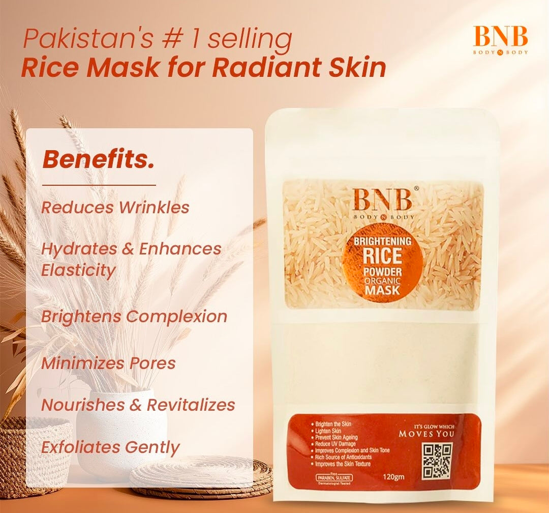 BNB Rice Brightening Glow Kit 3 in 1