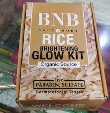 BNB Rice Brightening Glow Kit 3 in 1
